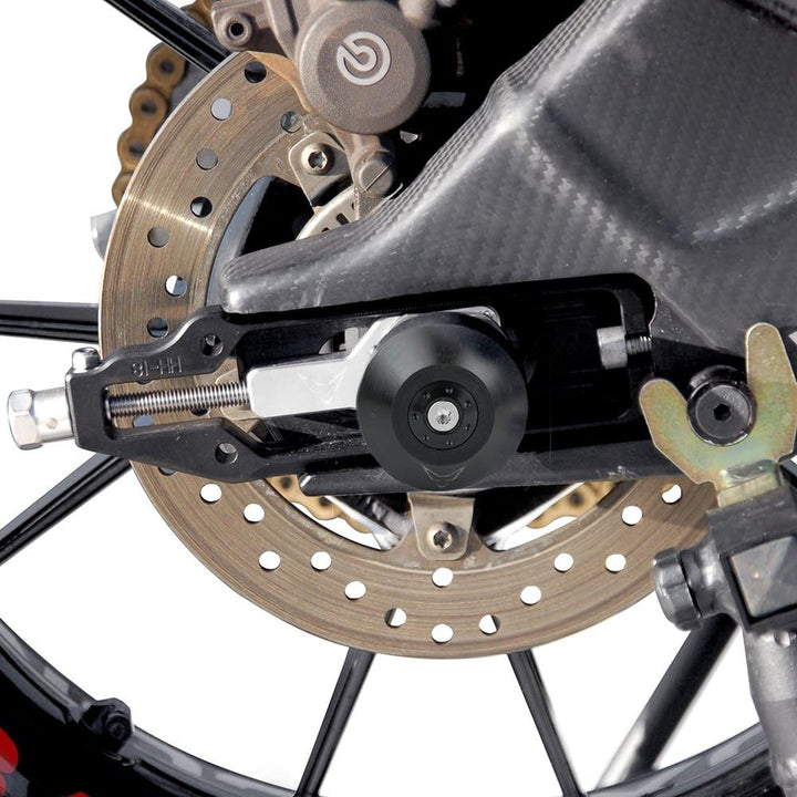 RACEFOXX Achs- und Schwingenprotektoren, Achsprotektor, Schwinge, Achse, für BMW S1000R RR