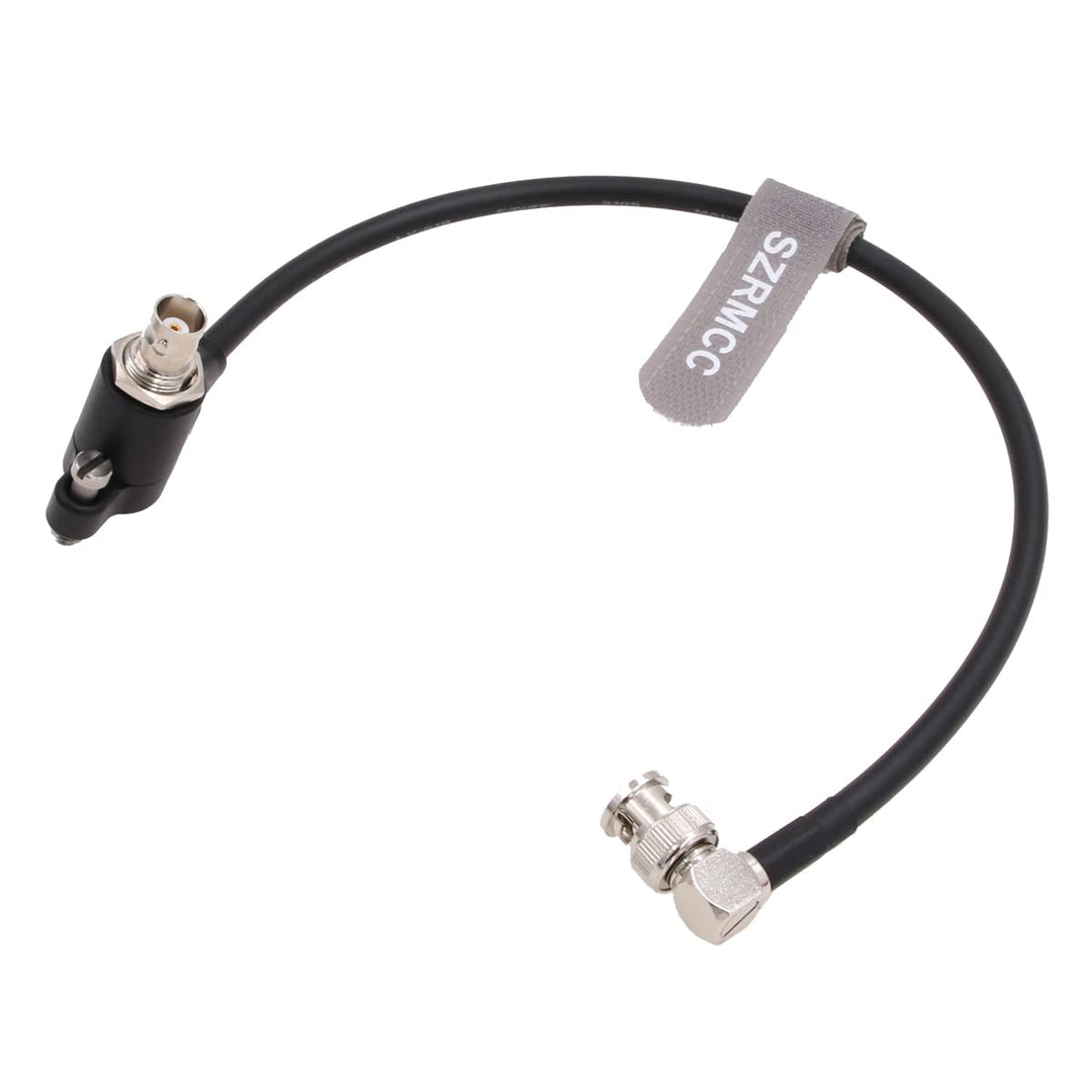 SZRMCC SDI Protector Galvanic Isolator Kabel 12G 6G HD SDI Rechtwinklig BNC Stecker auf Buchse Kabel