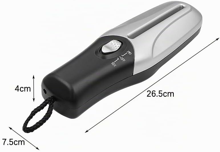Sarini Tragbarer Aktenvernichter,manueller Aktenvernichter,elektrischer Aktenvernichter mit USB-Akku