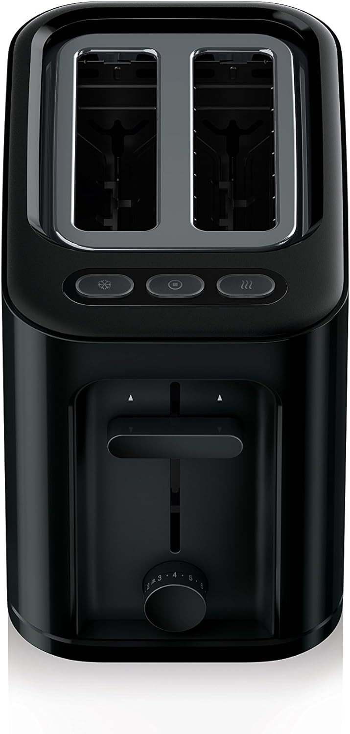 Braun WK 3110 BK Wasserkocher | Füllmenge 1,7 l | 3.000 Watt | Schnellkochsystem & Toaster | Doppels