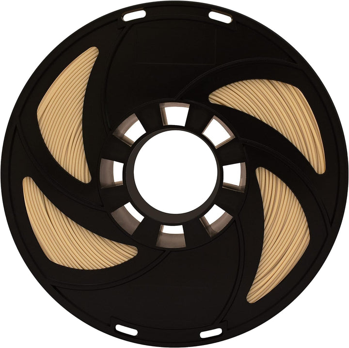 Holz Wood PETG Filament 1,75mm, Holzfarbe Holzfaser Filament 3D Drucker 1kg (2.2lbs) Massgenauigkeit