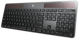 Logitech K750 Kabellose Solar Tastatur für Windows, 2,4 GHz kabellos mit USB-Unifying-Empfänger, Ult