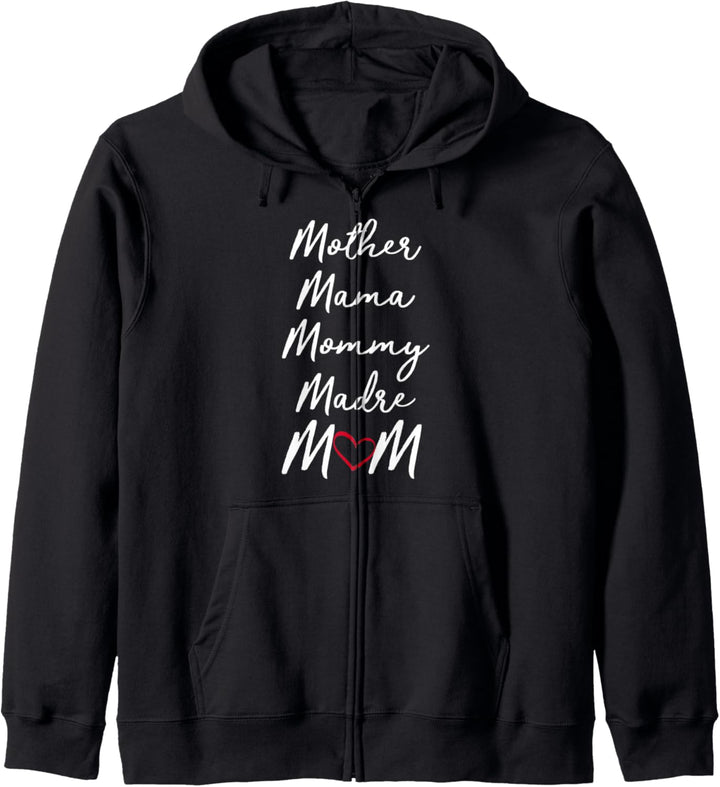 Alles Gute zum Muttertag Mama Mama Madre Mom Cute Frauen Kapuzenjacke