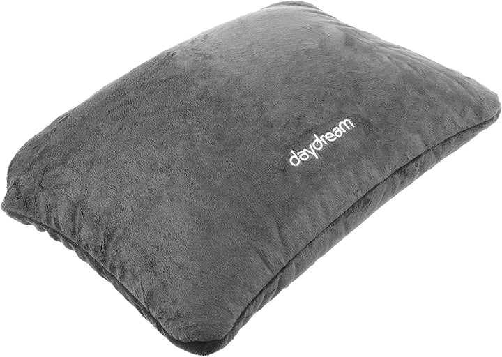 daydream 3 in 1 Nackenkissen mit Mikroperlen - Nackenhörnchen, Reisekissen und Nackenrolle in einem
