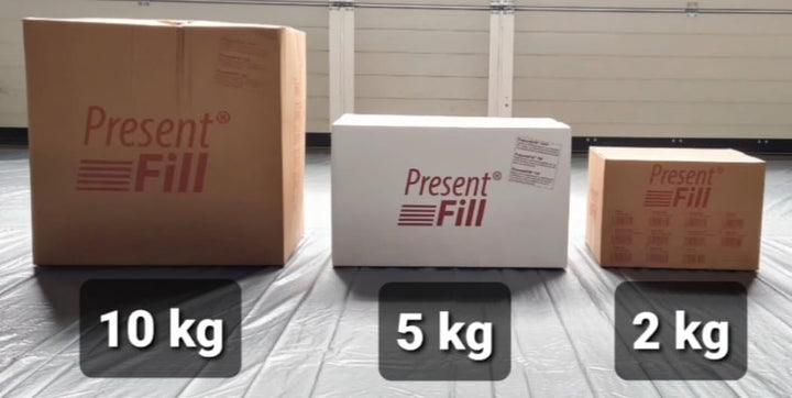 5 KG PresentFill® Füllmaterial Bordeaux umweltfreundliches Polstermaterial aus 100% Recycling Papier