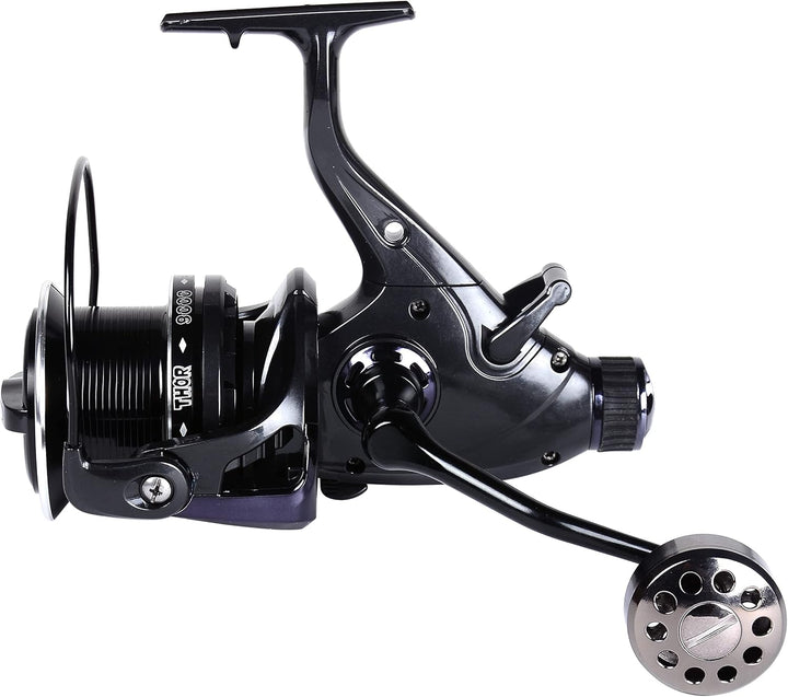 HiUmi Carp Fishing Reels 8000 9000 10000 Bait Runner Big Free Runner Double Brake Feeder 12+1 Ball B