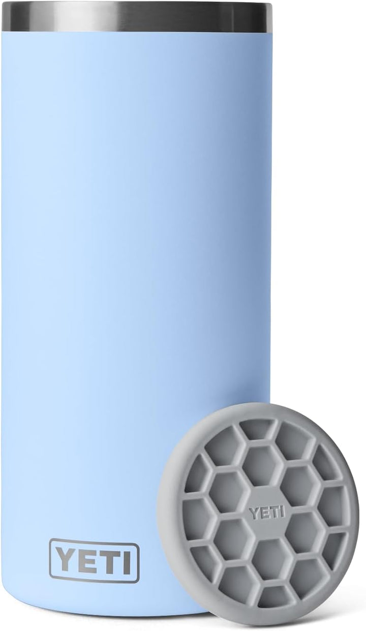 YETI Rambler Wine Chiller, Stainless Steel Insulated, Big Sky Blue, Big Sky Blue