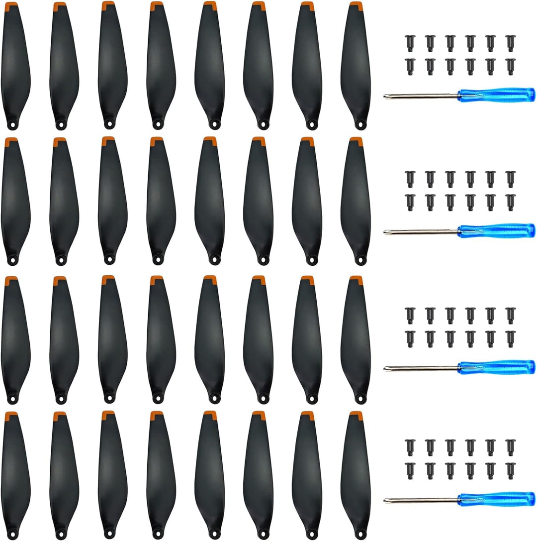 32Pcs Propeller für DJI Mini 3/Lito X1 Ersatzpropeller Blätter Geräuscharm Propellerblatt Ersatzteil