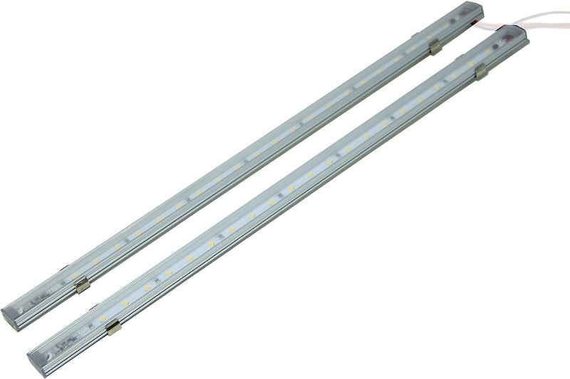 LIGHTEU, 2x lineares Licht (41 cm), 12V 5W, Berührungsschalter, LED, Kabine, unter Schrank, Wandstre