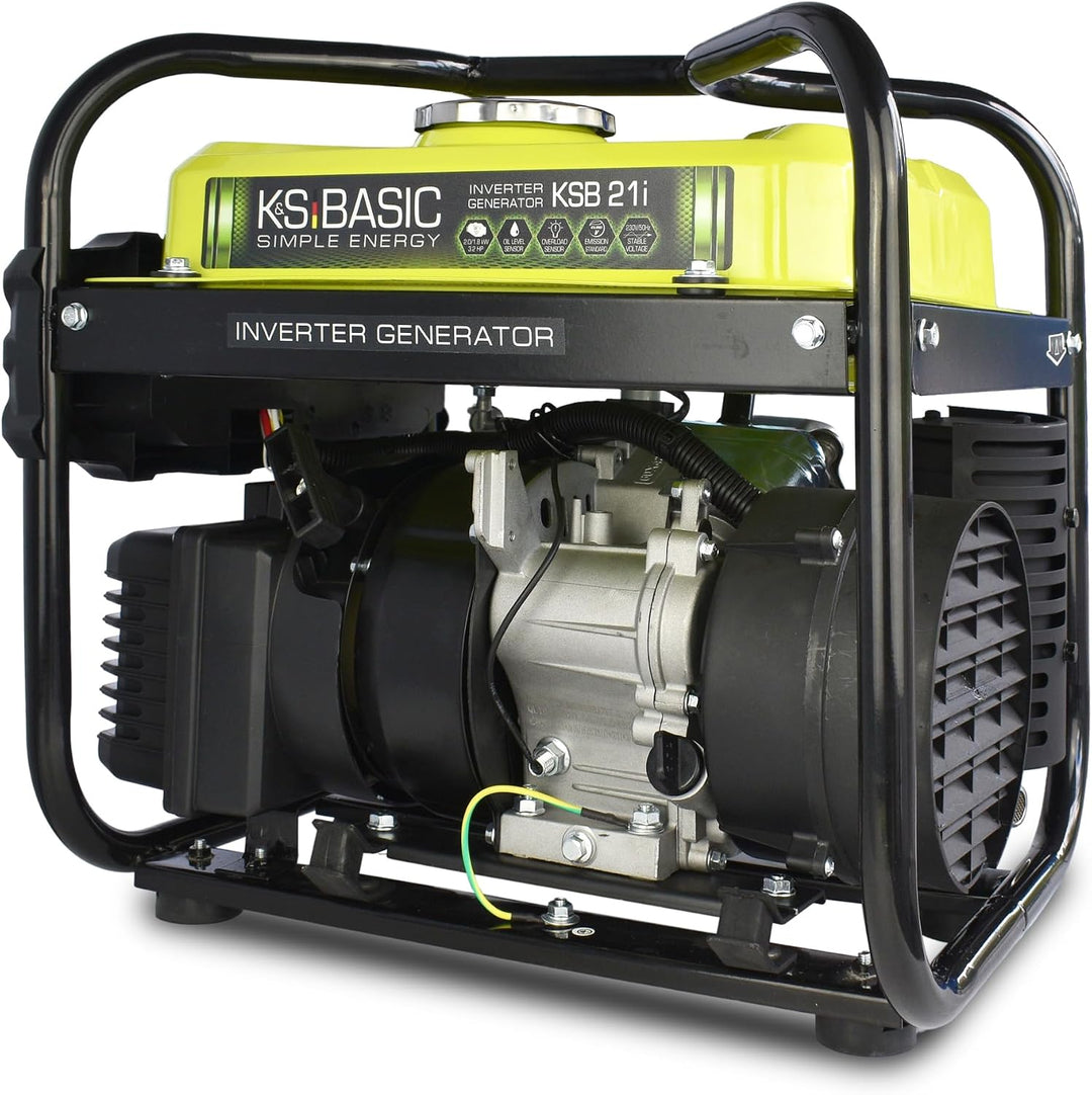 K&amp;S Basic KSB 21i - 4 takt benzin stromgenerator, invertergenerator 2,9 PS mit Automatischer Spannun