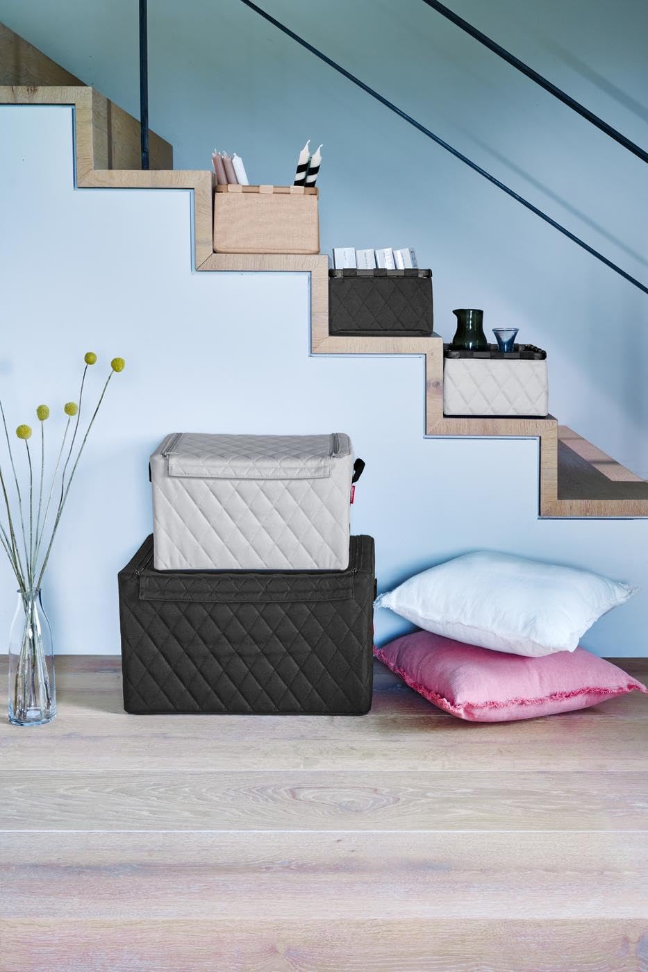 reisenthel storagebox L, Couleur: Rhombus Black, Rhombus Black