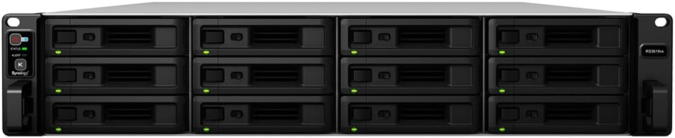 Synology RS3618XS 12-Bay NAS Rack Gehäuse