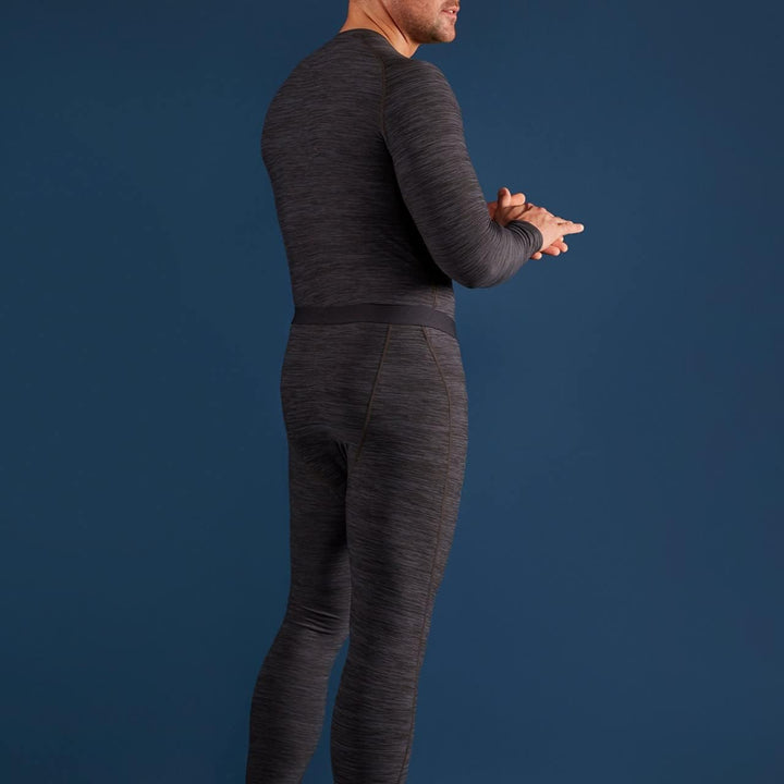 Gill Mens Crew Neck Basisschicht für das Segeln und Skifahren - Esche - Leichte thermische Materiali