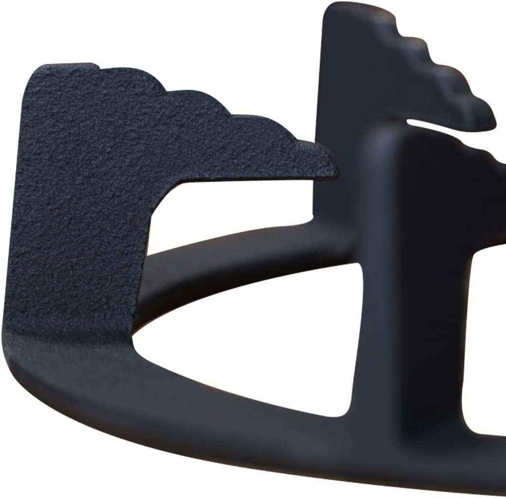 SANTOS Zubehörring für Power Wokbrenner – Gusseisen-Ring für Wok oder Pfanne – Zubehörring passend 1