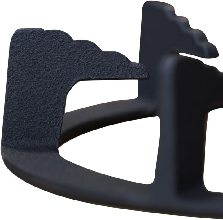 SANTOS Zubehörring für Power Wokbrenner – Gusseisen-Ring für Wok oder Pfanne – Zubehörring passend 1