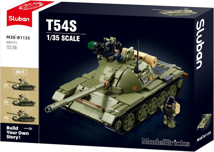 Sluban Kampfpanzer (MBT) (3-in-1 Bausatz) (604 Teile)