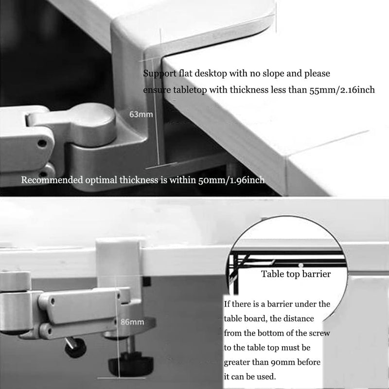 Neueste Entwurfs-Ergonomic Articulating Computer Laptop Armauflage | Höhe verstellbare Armlehne für