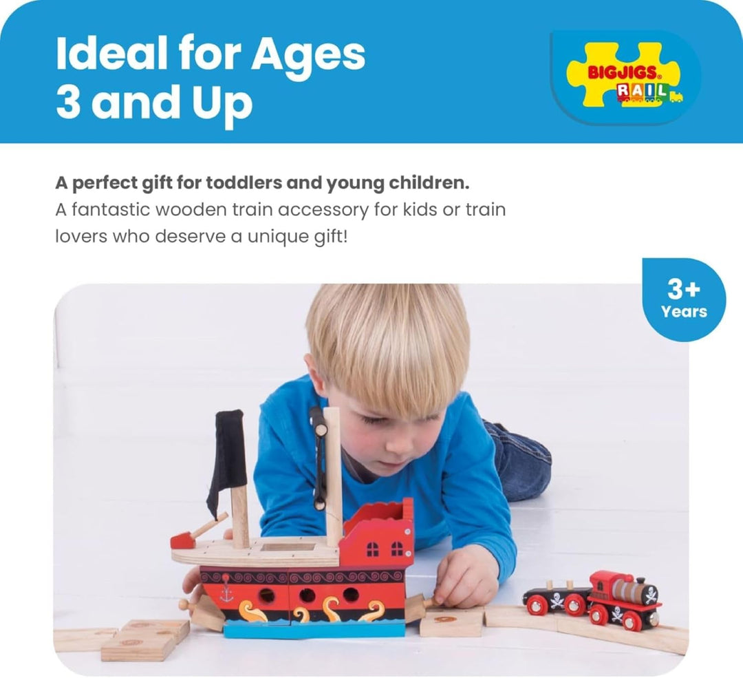 Bigjigs Rail Piratenschiff