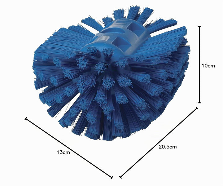Vikan 70393 Brush,Tank,Medium,5.5",PP/PBT,Blue 7039 Blau, 7039 Blau