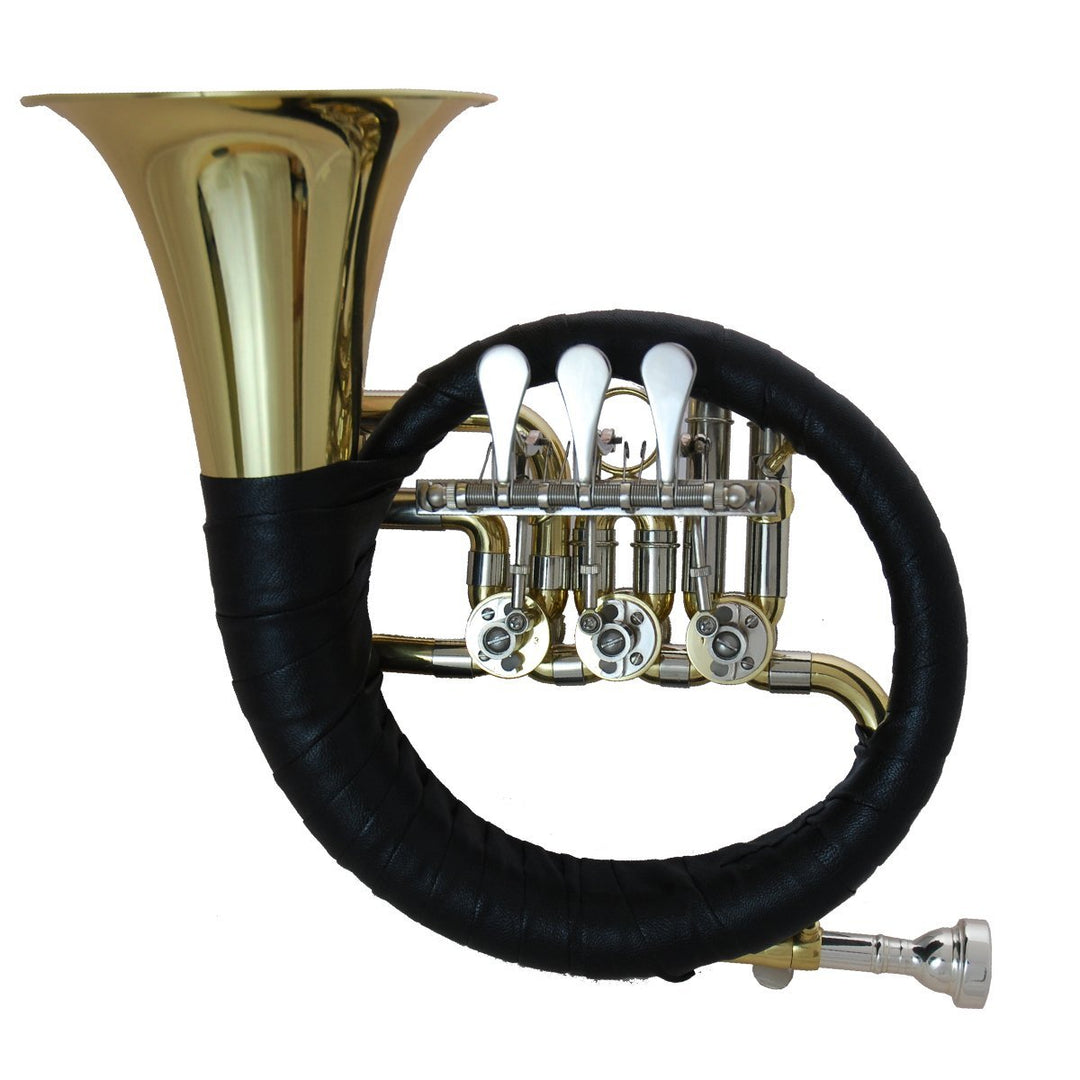 Tuyama® TJG-301 Ventil-Jagdhorn Fürst-Pless Ventilhorn Fürst-Pless-Horn in B Jagdhorn Posthorn (3 Dr
