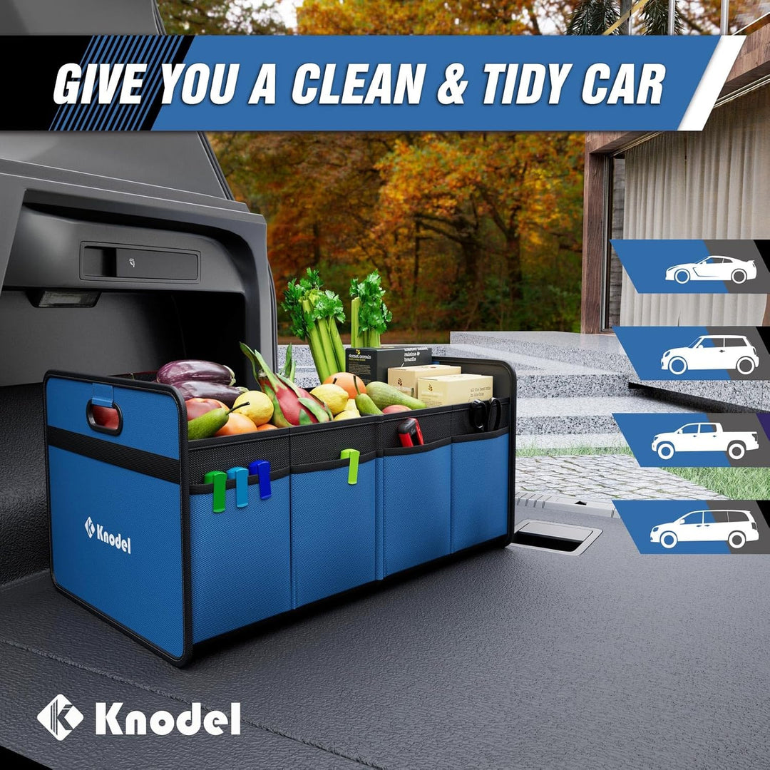 K KNODEL Kofferraum Organizer, klappbarer Kofferraum-Speicher, Automobilkonsolen und Organizer, Koff