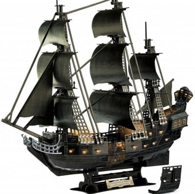 Revell 3D Puzzle 00155 Pirates of The Caribean Die legendäre Black Pearl in 3D entdecken, farbig