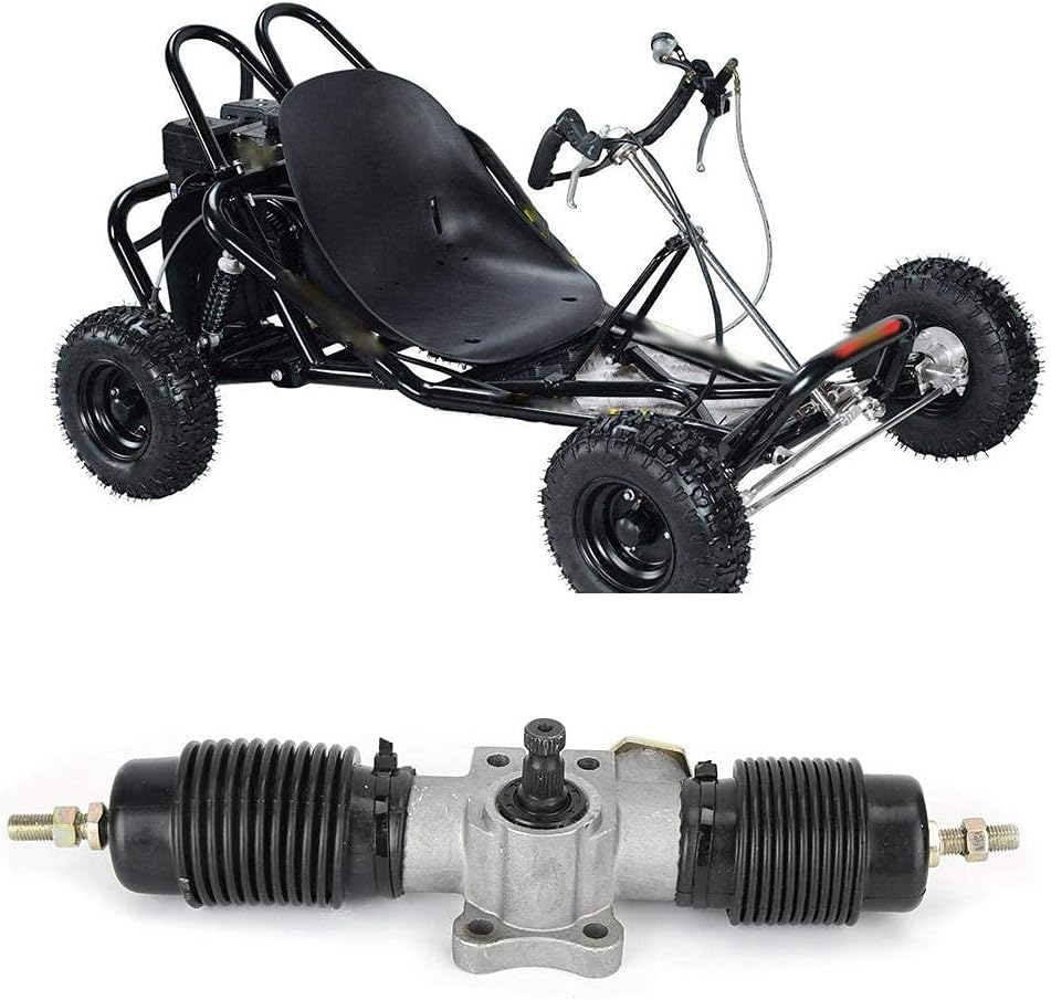 Lenkgetriebewelle, Edelstahl Servolenkgetriebe Stabilisator Brace Kit Fit für DIY China ATV UTV Fahr