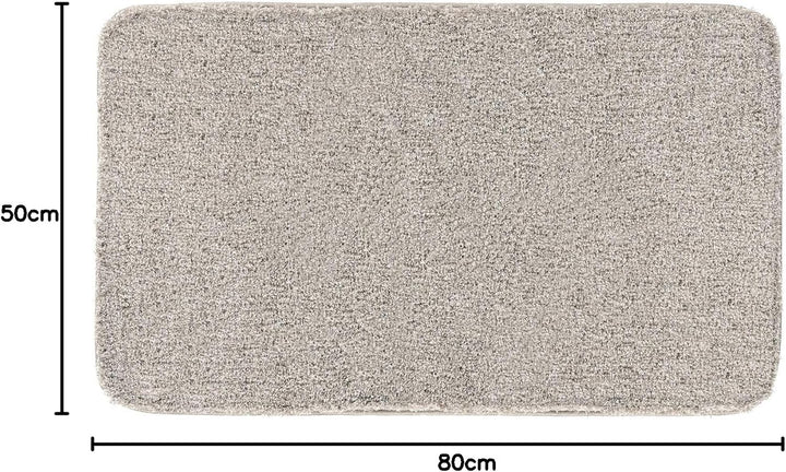 Grund Melange Badteppich, Acryl, Braun, 50 x 80 cm 50 x 80 cm Braun, 50 x 80 cm Braun