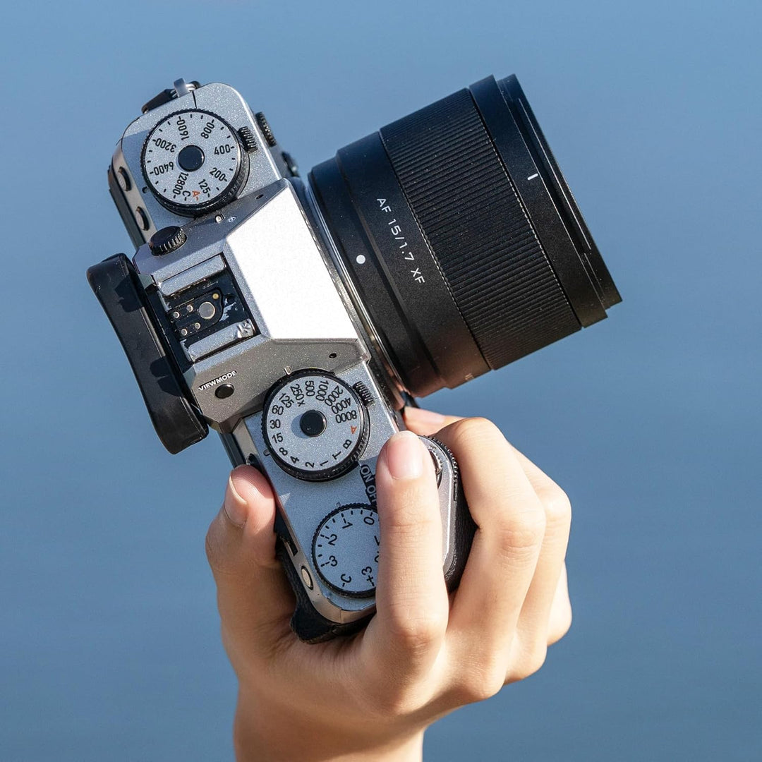 VILTROX 15 mm F1.7 XF Objektiv für Fuji, AF 15 mm f/1.7 Ultra-Weitwinkel-Autofokus APS-C XF Objektiv