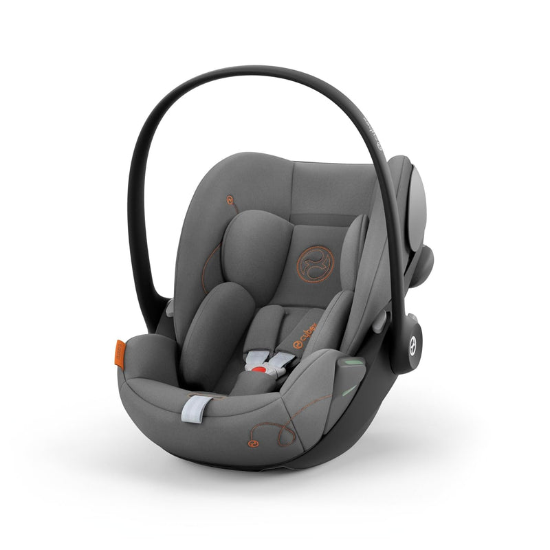 CYBEX Gold Babyschale Cloud G i-Size Comfort, Inkl. Neugeboreneneinlage, Ab Geburt bis ca. 24 Monate