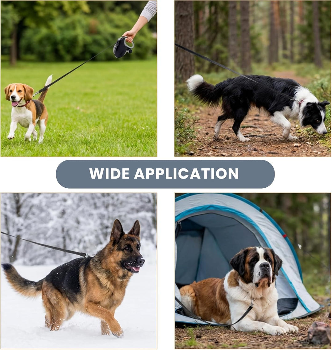 10m Hundeleine, 360° Verhedderungsfreier Rollleine Grosse Hunde,Ausziehleine Hund mit Bremsknopf Und