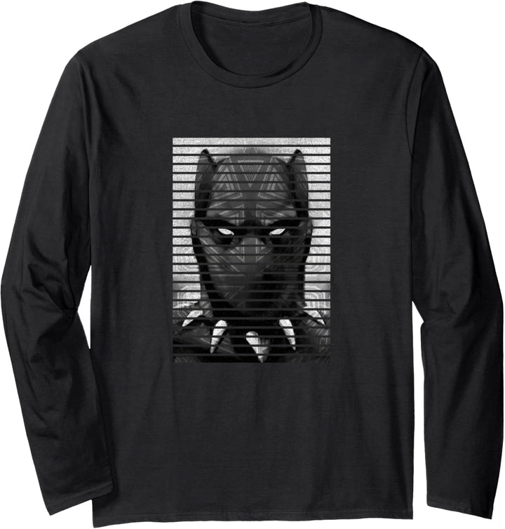 Marvel Black Panther T'Challa Ruler of Wakanda Langarmshirt