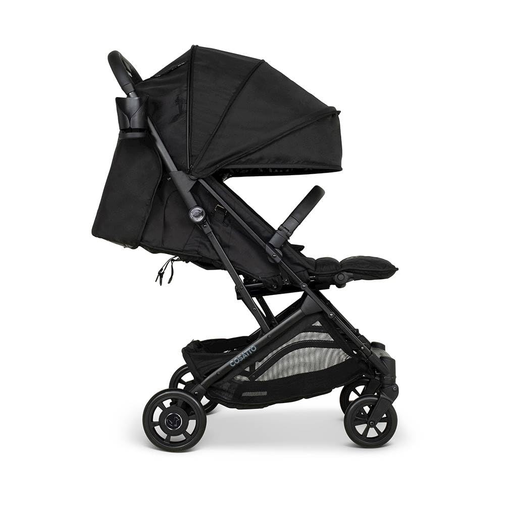 COSATTO Woosh 4 Kinderwagen – Leichter Kinderwagen Geburt bis 25 kg – Einhändig zusammenklappbar, ko