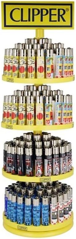 Original CLIPPER Aussteller | Expo mit Drehfläche für grosse Feuerzeuge | 4 Etagen 192 Sitzer 4 Pian