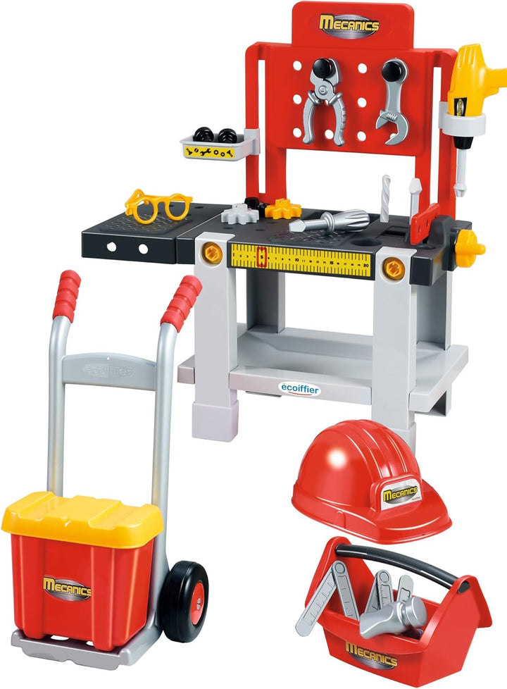 Ecoiffier Werkstatt-Set 4 in 1 2379