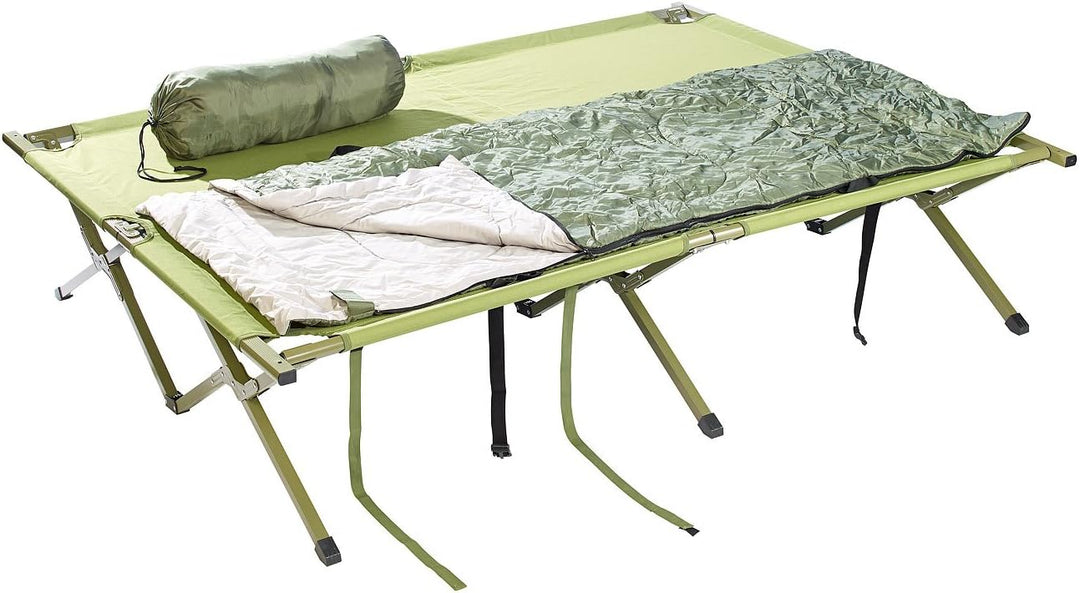 Zelt mit Feldbett 193.5 x 185 x 137 cm, 193.5 x 185 x 137 cm