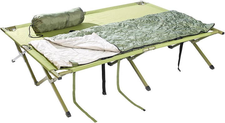 Zelt mit Feldbett 193.5 x 185 x 137 cm, 193.5 x 185 x 137 cm