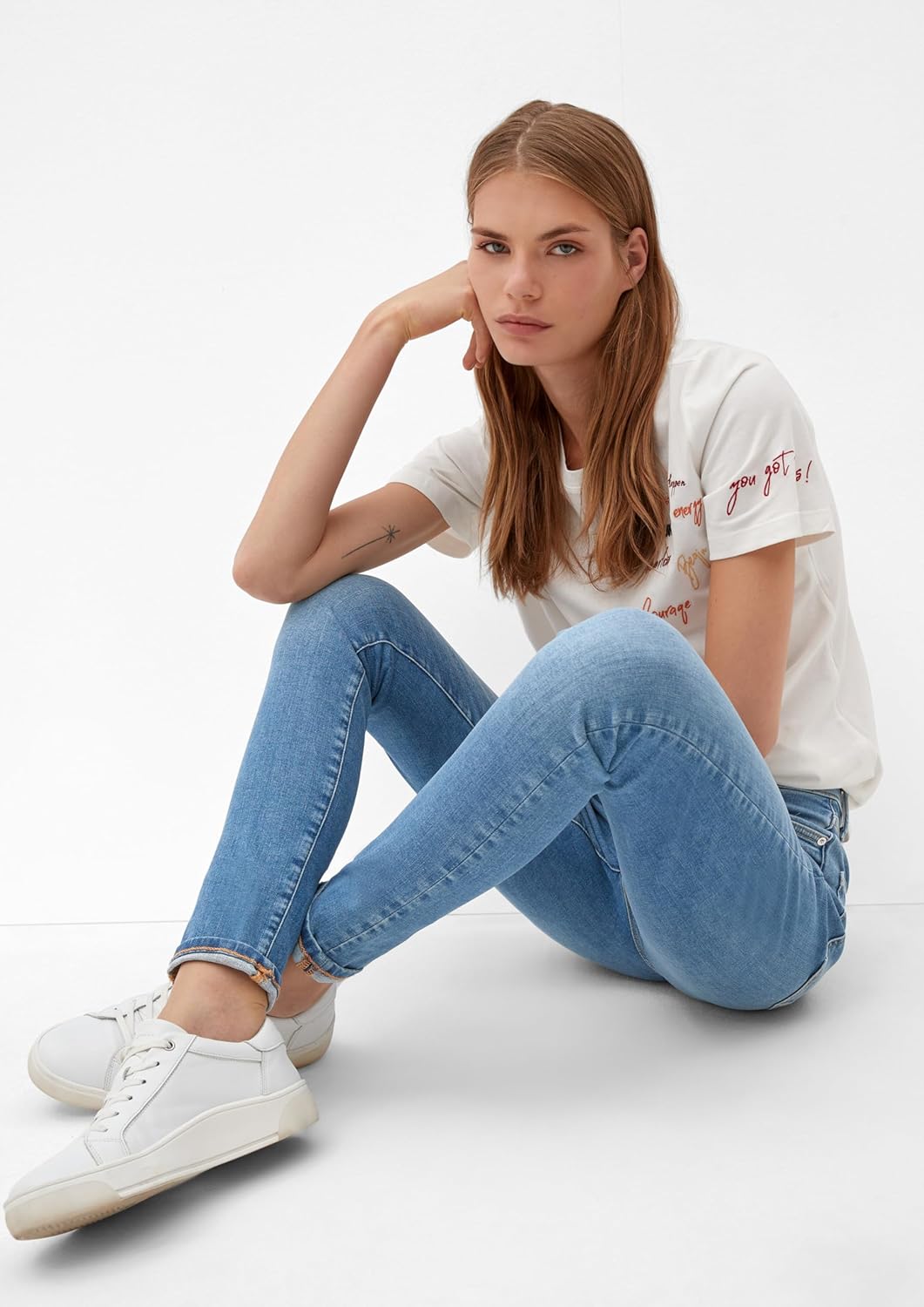 s.Oliver Damen Jeans, Anny Super Skinny 34W / 34L Blau 54z4, 34W / 34L Blau 54z4