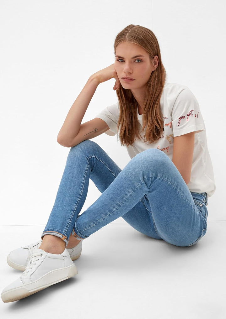 s.Oliver Damen Jeans, Anny Super Skinny 34W / 34L Blau 54z4, 34W / 34L Blau 54z4