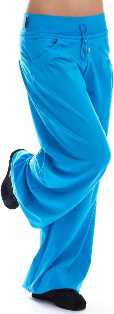 WINSHAPE Damen Trainingshose Dance Fitness Freizeit Sport M Türkis, M Türkis