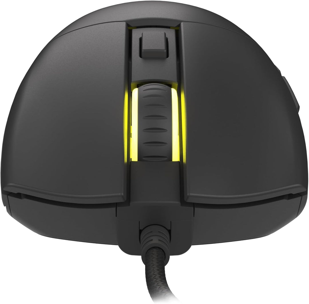 Genesis Gaming Maus KRYPTON 750 RGB kabelgebunden schwarz, Schwarz
