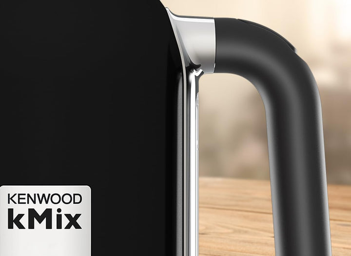 Kenwood kMix WasserkocherZJX740BK,hochwertiges Metallgehäuse im stylischen Design,herausnehmbarer Ed