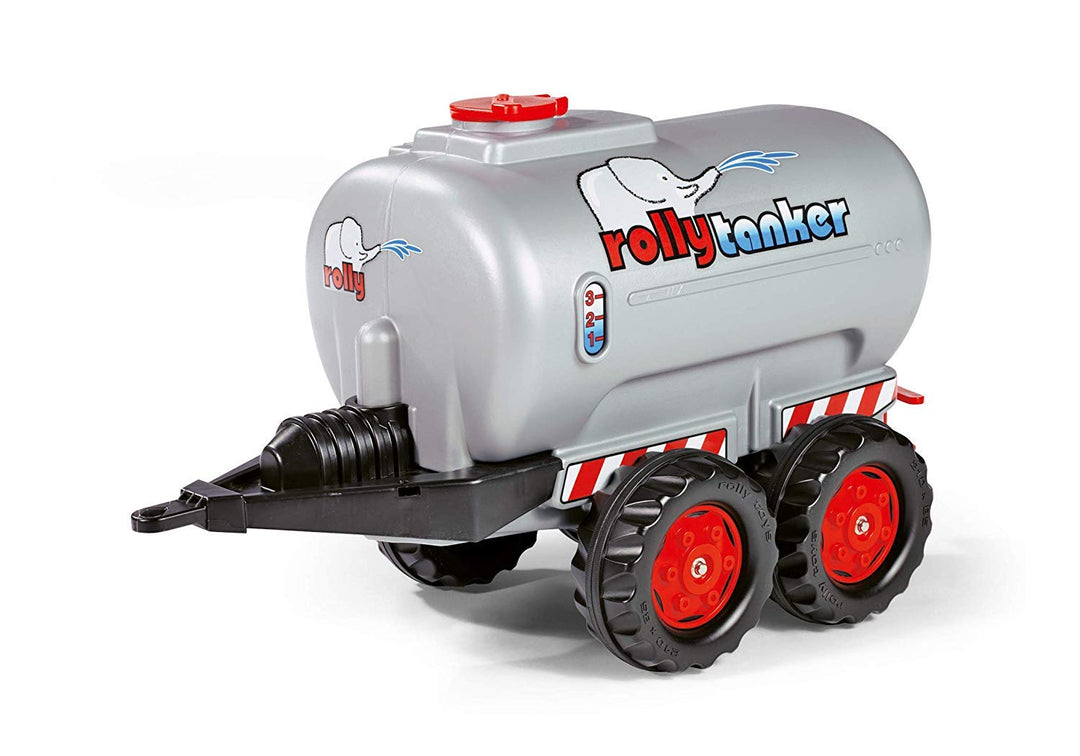 Rolly Toys rollyTanker Fassanhänger (für Kinder von 3 - 10 Jahre, Zweiachsanhänger, Befüllung bis zu