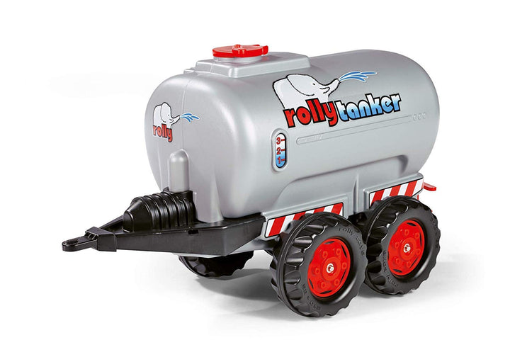Rolly Toys rollyTanker Fassanhänger (für Kinder von 3 - 10 Jahre, Zweiachsanhänger, Befüllung bis zu