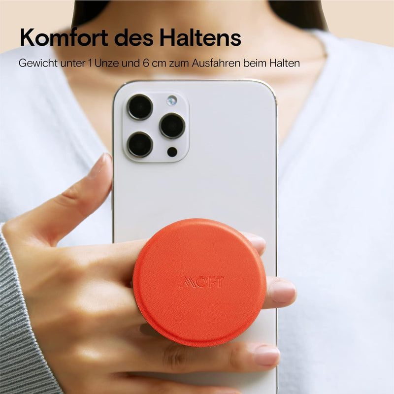 MOFT O Snap Magnetischer Handy Ständer, Universeller 360° drehbarer kugelförmiger Handyhalter, kompa