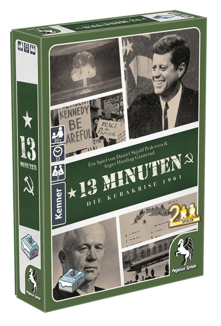 Pegasus Spiele 18326G - 13 Minuten - Die Kubakrise 1962 (Frosted Games)