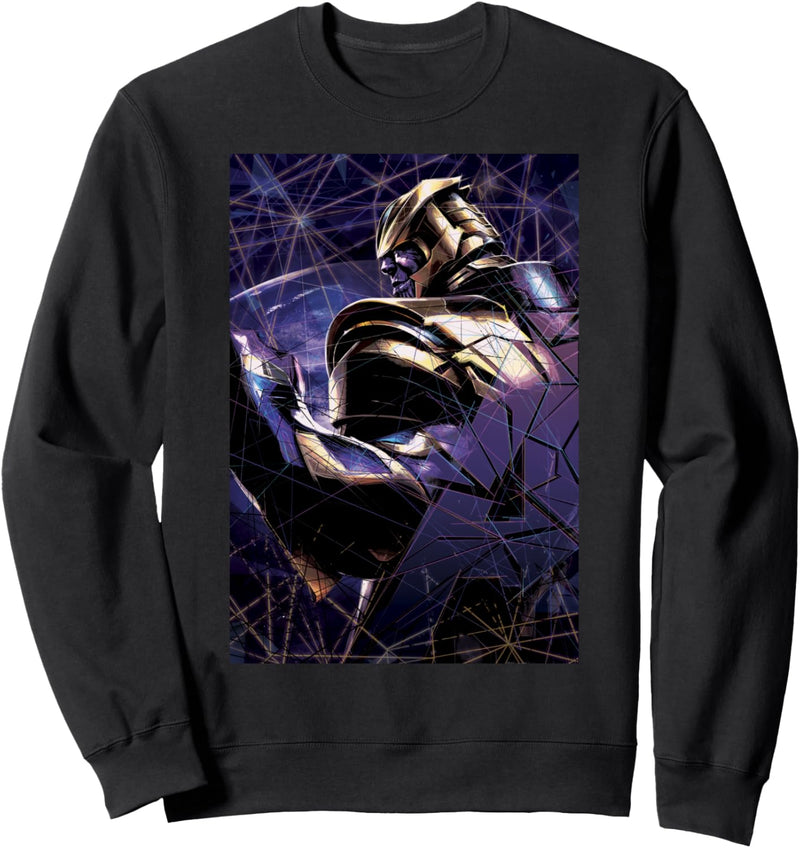 Marvel Avengers: Endgame Thanos Shattered Poster Sweatshirt