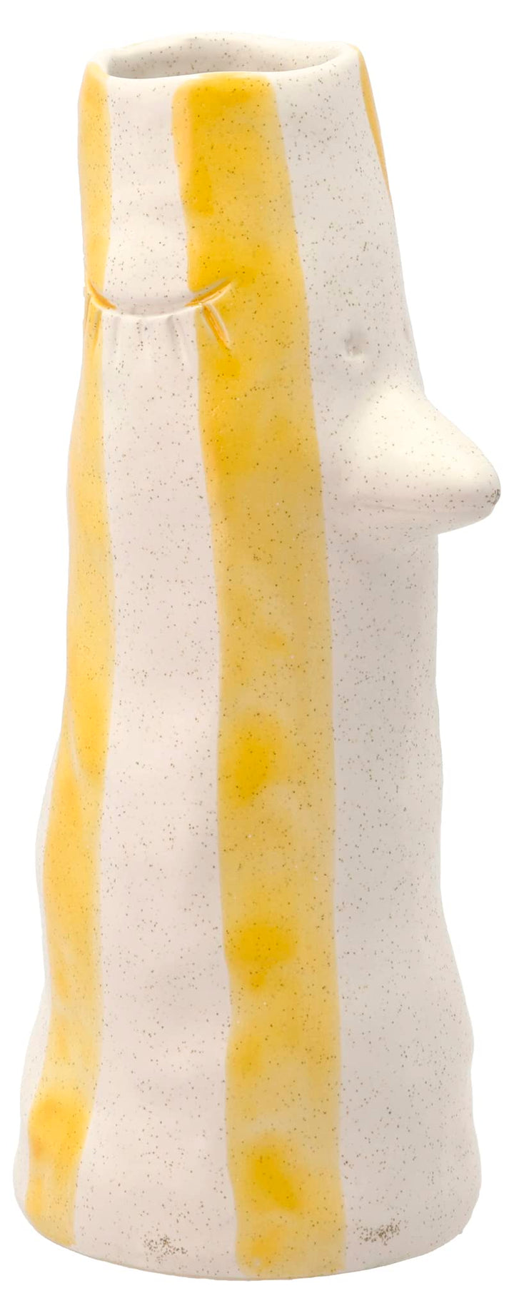 Villa Collection Styles Vase mit Schnabel und Wimpern 11,5 x 10 x 26 cm S Gelb, S Gelb