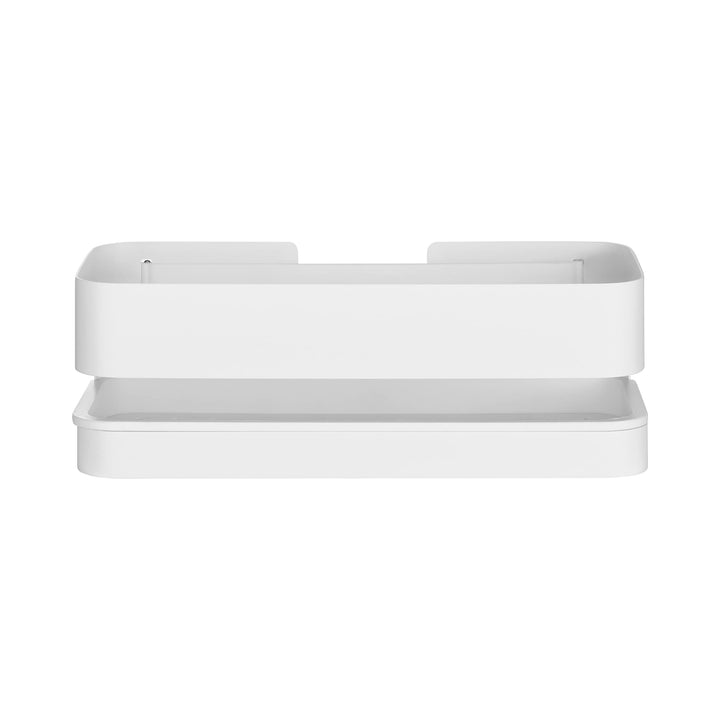 Blomus -NEXIO- Duschkorb, praktischer Halter für die Dusche, breites Gummiband im Inneren, 25 x 12 c