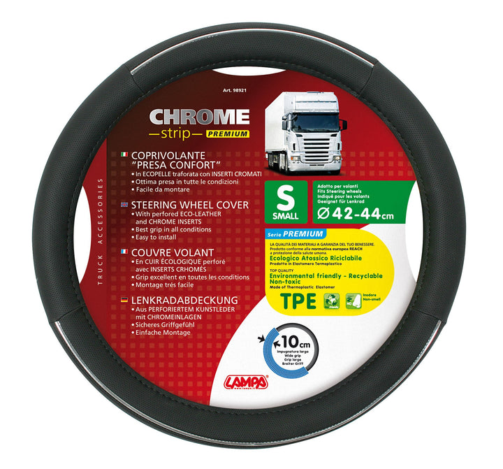Lampa 98921 Lenkradbezug Crome Strip Premium S